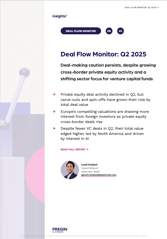 Deal Flow Monitor: Q2 2025 cover