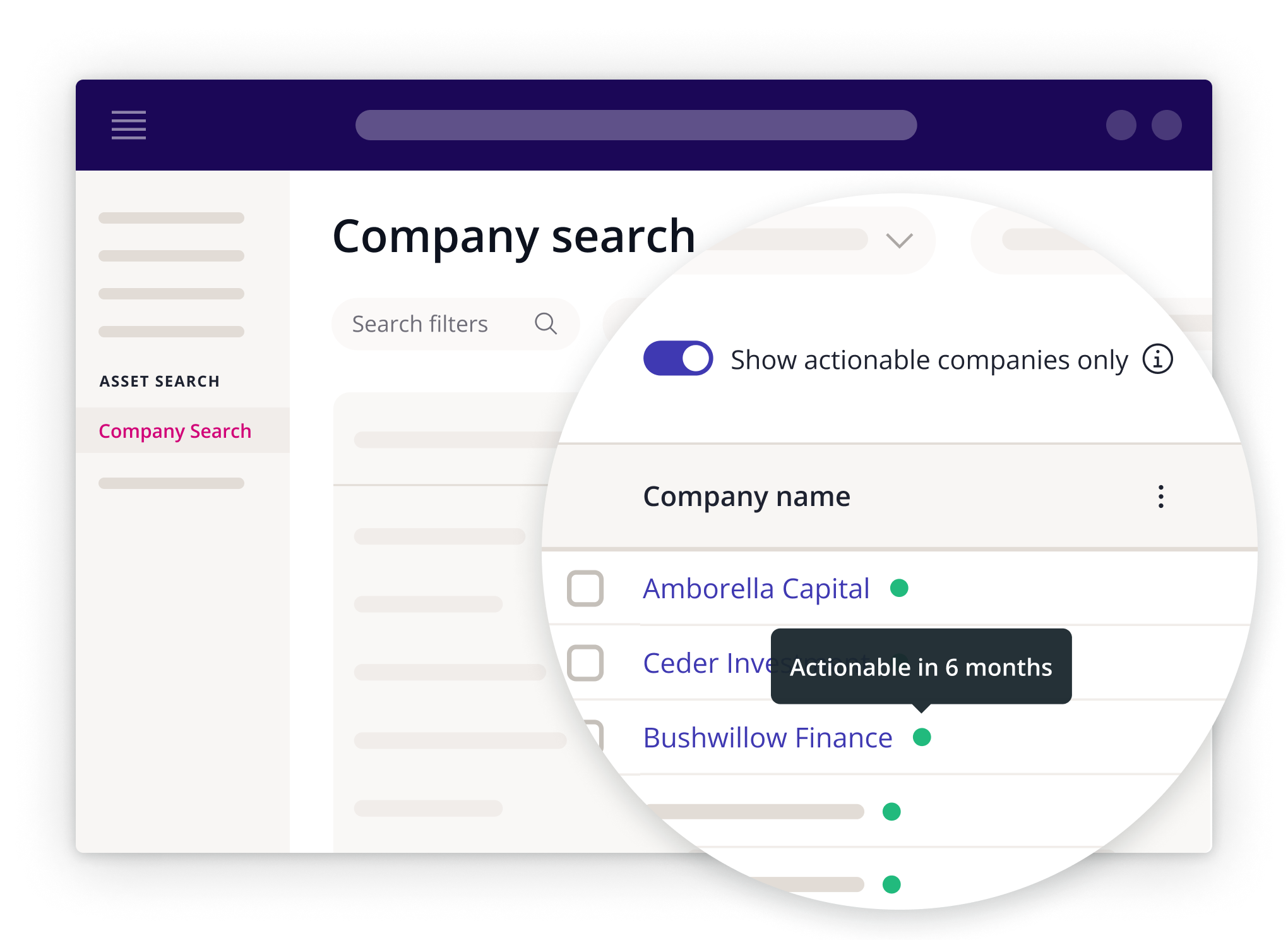 Company Intelligence - Actionability Signal