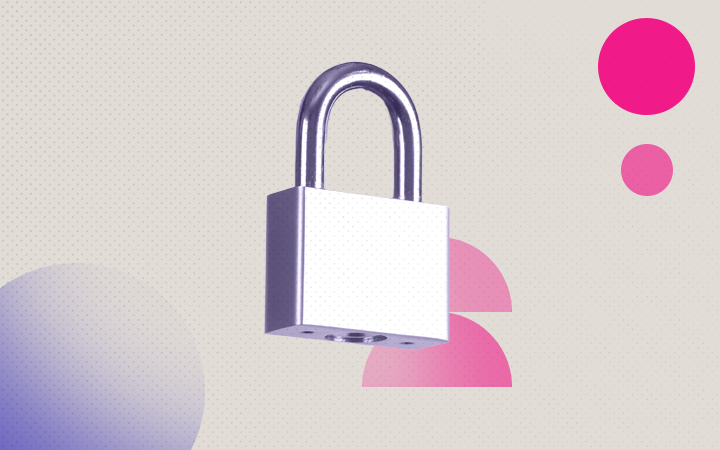 Image with a lock.